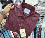 Men's Slim Fit Pure Cotton Check Shirt, Full Sleeve, 6 Colours