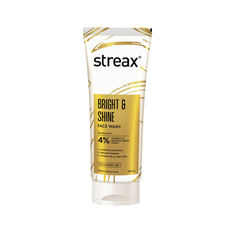 Streax Bright & Shine Face Wash 100ml (India)