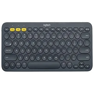 Logitech K380 ব্লুটুথ মাল্টি-ডিভাইস কিবোর্ড, কালো রঙ