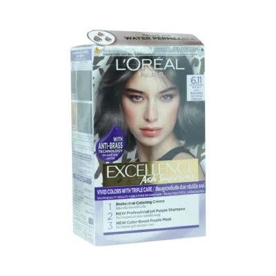 L'Oreal Excellence Ash Supreme হেয়ার কালার 6.11 স্মোকি অ্যাশ