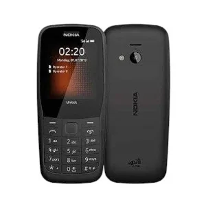Nokia 220 4G মোবাইল ফোন - কালো (নতুন)