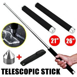 Metal Extendable Self-Defense Stick with Bag Metal Extendable Self-Defense Stick with Bag