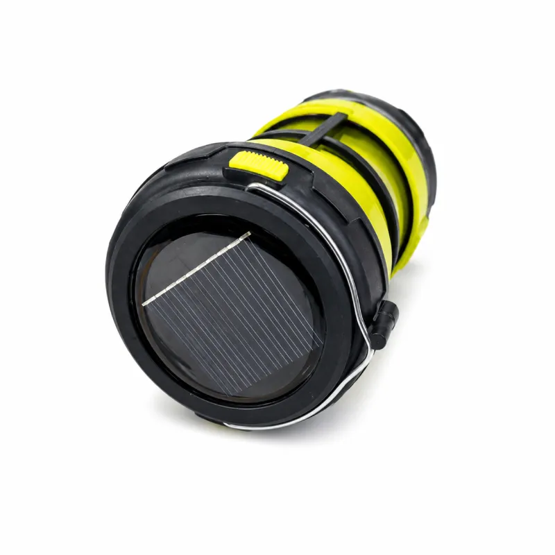 2-in-1 সোলার ক্যাম্পিং লণ্ঠন ও হ্যান্ড টর্চ