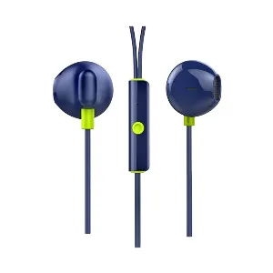 Oraimo হাফ ইন-ইয়ার ওয়্যার্ড নীল ইয়ারফোন