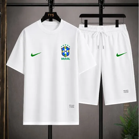 World Cup Mesh Tee and Short Pant Combo, Waist 28 to 36