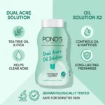 Pond's Dual Acne & Oil Solution আল্ট্রা ম্যাট ফেসিয়াল পাউডার 50g