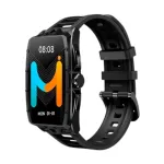 IMILAB IMIKI MB1 AMOLED ডিসপ্লে কালো ব্লুটুথ কলিং স্মার্ট ওয়াচ