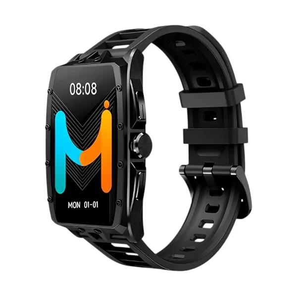 IMILAB IMIKI MB1 AMOLED ডিসপ্লে কালো ব্লুটুথ কলিং স্মার্ট ওয়াচ