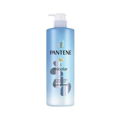 Pantene মাইসেলার ডিটক্স অ্যান্ড পিউরিফাই অ্যালজি এক্সট্রাক্ট স্ক্যাল্প শ্যাম্পু 530ml