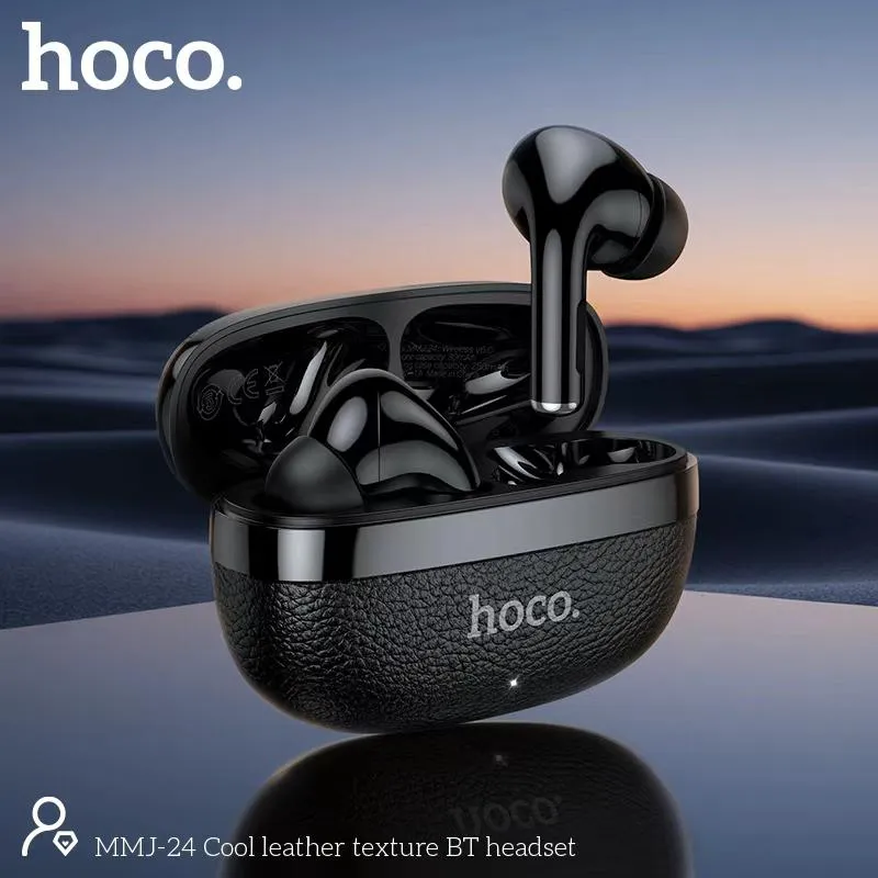 Hoco MMJ-24 ওয়্যারলেস নেকব্যান্ড হেডসেট – Bluetooth 6.0, টাচ কন্ট্রোল