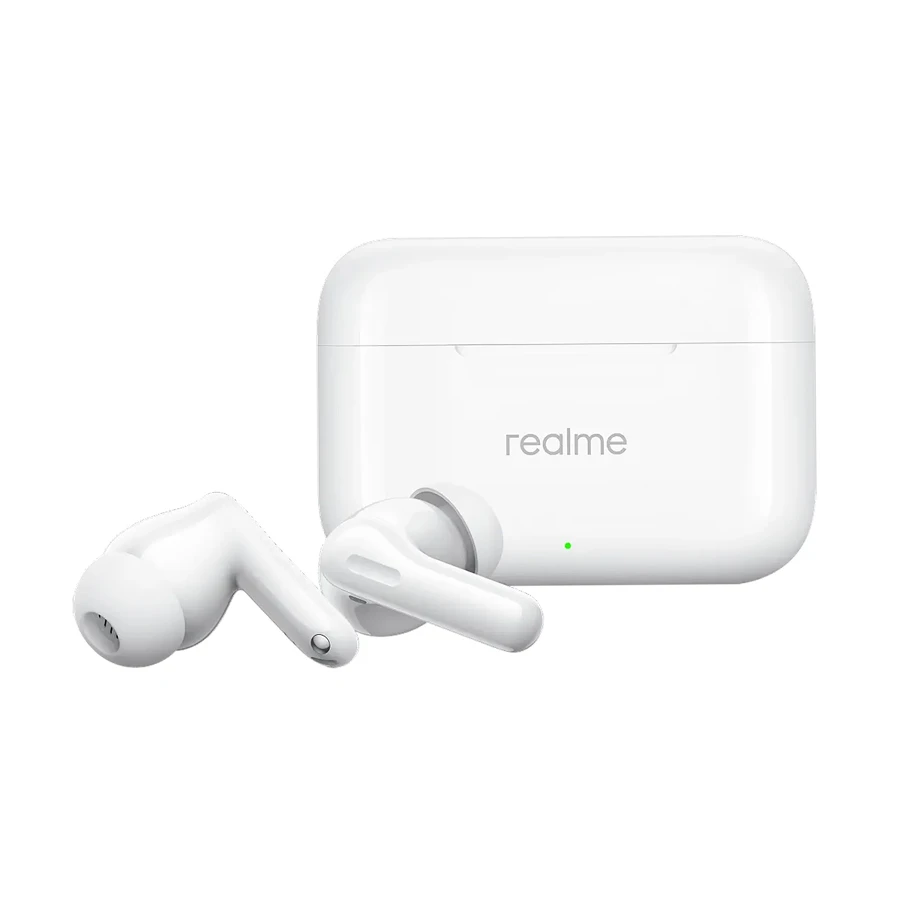 Realme Buds T200 ANC Snowy White Bluetooth Earbuds