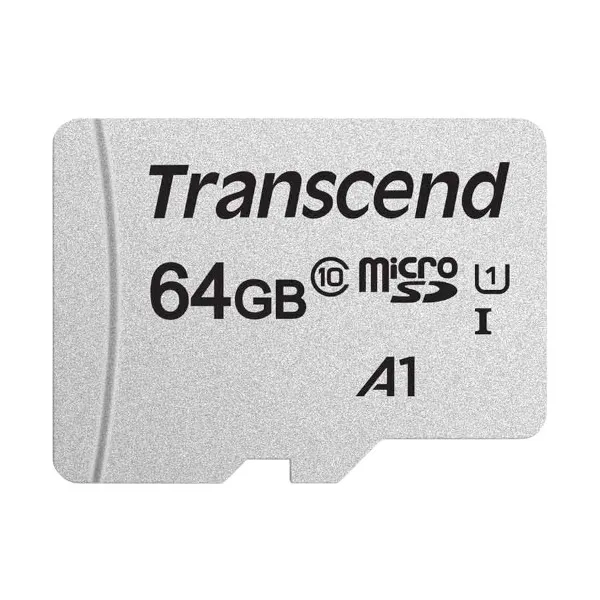 Transcend 64GB Micro SD UHS-I U1 মেমোরি কার্ড (অ্যাডাপ্টারসহ)