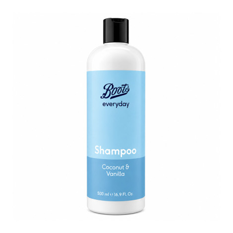 Boots Everyday কোকোনাট ও ভ্যানিলা শ্যাম্পু ৫০০মি.লি. (China)