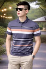 Men's Polyester Polo Shirt, 170 GSM, Sizes M and L