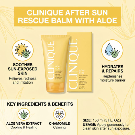 Clinique After Sun Rescue Balm With Aloe 150ml (Belgium)
