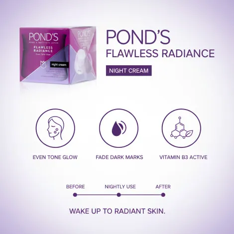 Pond's Flawless Radiance নাইট ক্রিম 50ml