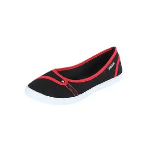 Walkar লেডিস ক্যানভাস Black-MKT (D-6x)
