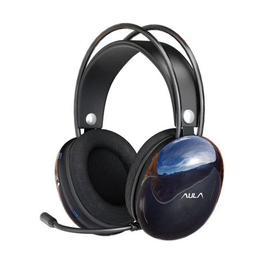 Aula S505 RGB Wired Black Over-Ear Gaming Headphone