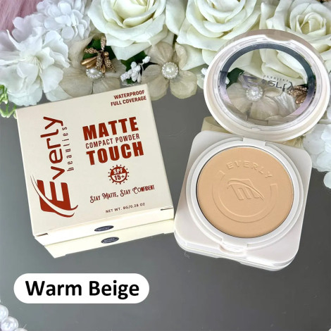 Everly Beauties Matte Touch Compact Powder - Banana (China)