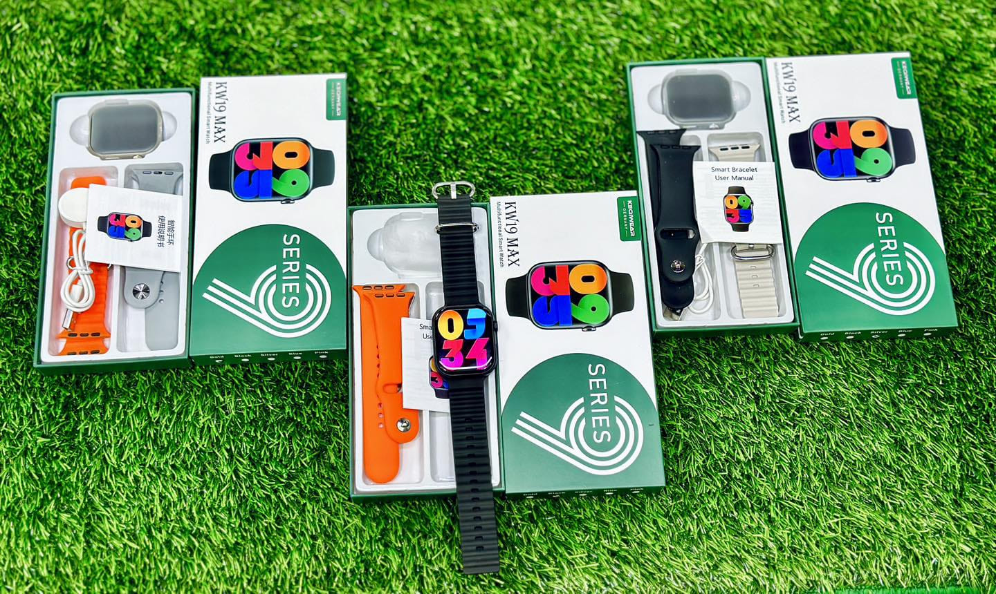 Keqiwear KW19 Max মাল্টিফাংশনাল স্মার্টওয়াচ