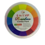 6 ইন 1 VIP Rainbow ফেসিয়াল কিট কম্বো প্যাক