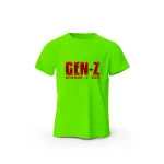 GEN Z প্রিন্ট টি-শার্ট ছেলেদের জন্য