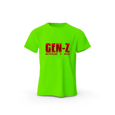 GEN Z প্রিন্ট টি-শার্ট ছেলেদের জন্য