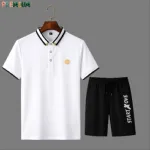 Men's 200 GSM Pure Cotton Polo and Half Pant Set in 6 Colours
