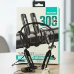 MOBICOM ওয়্যারলেস নেকব্যান্ড 300 ঘণ্টা