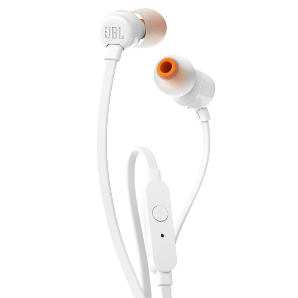 JBL TUNE 110 ওয়্যার্ড ইন-ইয়ার হোয়াইট ইয়ারফোন