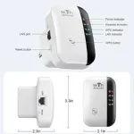 300Mbps WiFi রিপিটার Wireless-N 802.11 AP রাউটার রেঞ্জ এক্সটেন্ডার