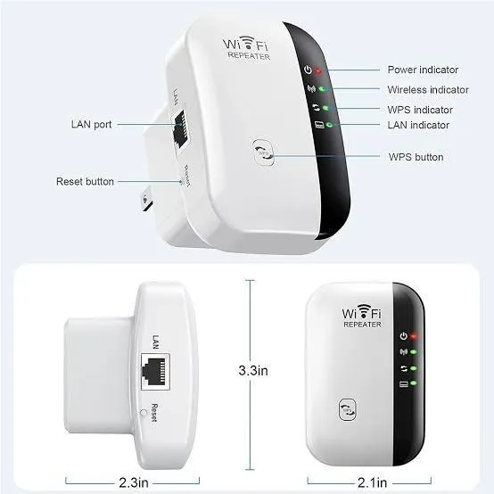 300Mbps WiFi রিপিটার Wireless-N 802.11 AP রাউটার রেঞ্জ এক্সটেন্ডার