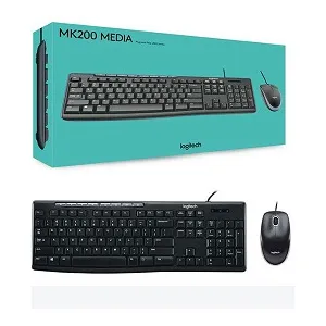 Logitech MK200 তারযুক্ত মাউস ও কিবোর্ড কম্বো