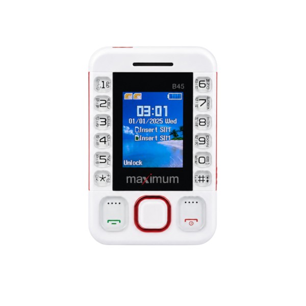 Maximum B45 Mini Card Phone