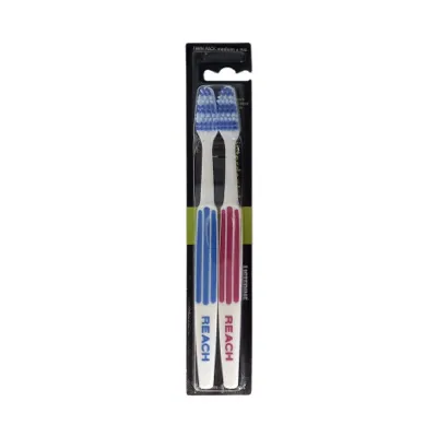 Listerine Reach Interdental Essential Care টুথব্রাশ টুইন প্যাক