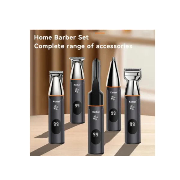 Kemei KM-5857 5 in 1 প্রোফেশনাল হেয়ার ট্রিমার