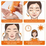 3W Clinic ন্যাচারাল ভিটা-ময়েস্ট সান ক্রিম SPF50+ 70ml