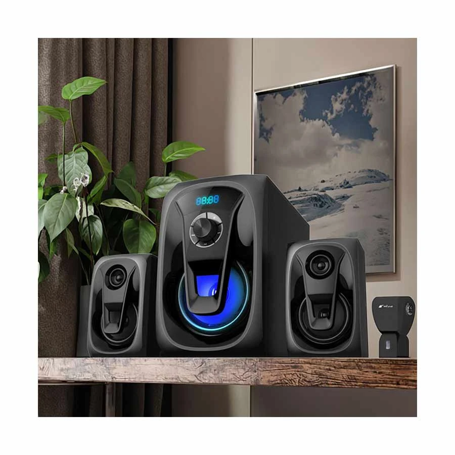 Havit SF114BT 2:1 Multi-Function Black Bluetooth Speaker