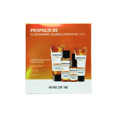 Some By Mi Propolis B5 Glow Barrier Calming স্কিনকেয়ার স্টার্টার কিট