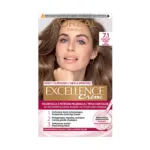 L'Oreal Excellence ক্রিম ট্রিপল কেয়ার হেয়ার কালার 7.1 অ্যাশ ব্লন্ড