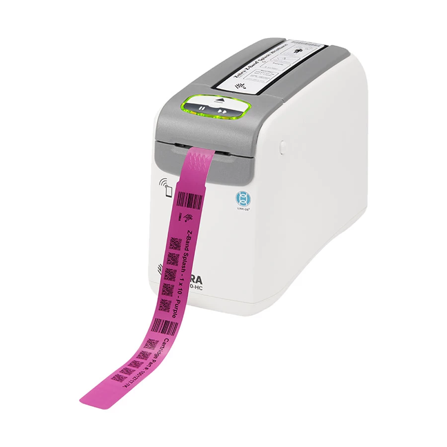 Zebra ZD510-HC 300 dpi Wristband Label Printer without Band/Ribbon