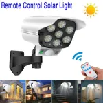 রিমোট কন্ট্রোল 77 LED সোলার মোশন সেন্সর লাইট