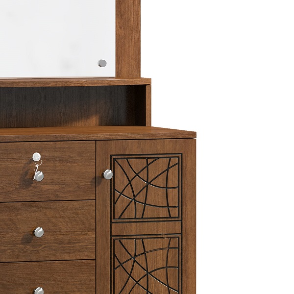 CHEVRON DRESSING TABLE