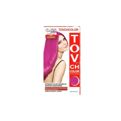 Tovch হেয়ার কালার 30ml*2 - 0.65 পিংক