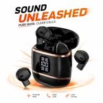 J40 4-in-1 ট্রু ওয়্যারলেস ইয়ারবাডস – Bluetooth 5.4, ডুয়াল-সাইড চার্জিং কেস, স্মার্ট LED ডিসপ্লে, নয়েজ ক্যানসেলেশন ও IPX5