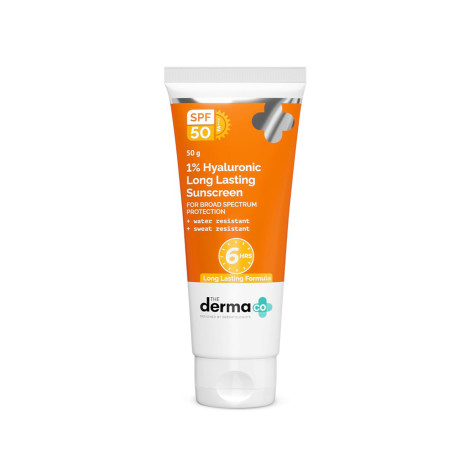 The Derma Co 1% Hyaluronic Long Lasting Sunscreen Spf 50 Pa++++ 50g (India)
