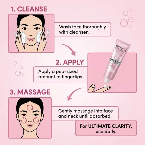 Pond's Bright Miracle Niasorcinol আল্টিমেট ক্ল্যারিটি ফেস ক্রিম 40 গ্রাম