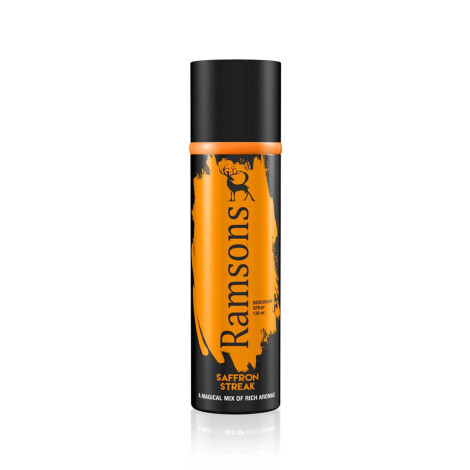 Ramsons Saffron Streak Deodorant Spray 130ml (India)