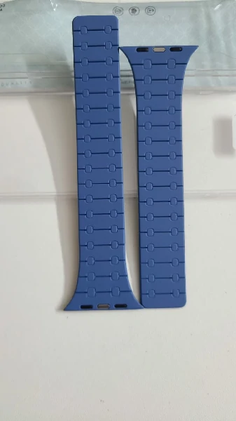 Dual Color Stop Times High Silicon Strap For Smart Watch