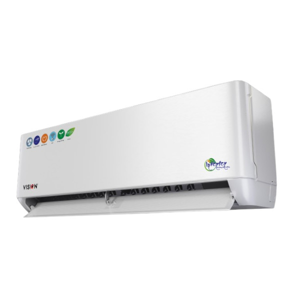 Vision 1.5 টন হট অ্যান্ড কুল WiFi ইনভার্টার এসি VSN-18K-HCWiFi-INV410 4D Ultra